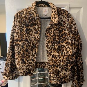 Lepoard Print Jacket